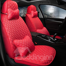 Load image into Gallery viewer, Extreme Comfort Flax Material Mini Cushions Design Custom Fit Car Seat Covers