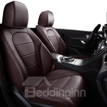 Load image into Gallery viewer, PU Material Business Style Stripe Patterns Custom Fit Seat Covers