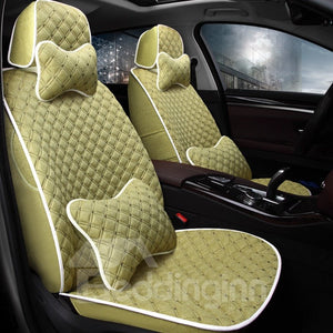 Extreme Comfort Flax Material Mini Cushions Design Custom Fit Car Seat Covers