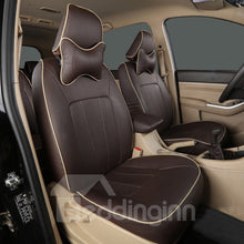 Load image into Gallery viewer, Full Surround Design High-Grade 5,7-Seats Custom-Fit Durable PU Leather Material Car Seat Cover