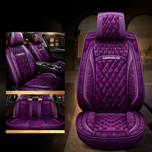 Load image into Gallery viewer, Simple Style Short Velvet Color Block Design Wearproof£¦Breathable Custom Fit Seat Cover