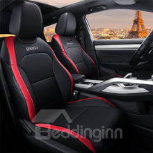 Load image into Gallery viewer, Color Block Modern Style PU Leather Custom Car Seat Cover