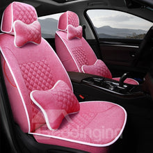 Load image into Gallery viewer, Casual Style Pure Color Soft And Comfy Diamond Patterns Custom Fit Car Seat Covers Anti-skid Wear-resistant Dirt-resistant Durable And Breathable