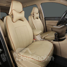 Load image into Gallery viewer, Full Surround Design High-Grade 5,7-Seats Custom-Fit Durable PU Leather Material Car Seat Cover