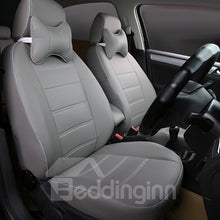 Load image into Gallery viewer, Classic And Concise Designed Pure Color PU Leatherette Material Custom Fit Car Seat Covers