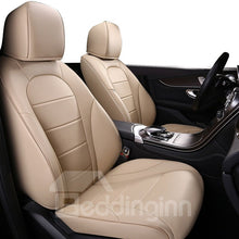 Load image into Gallery viewer, PU Material Business Style Stripe Patterns Custom Fit Seat Covers