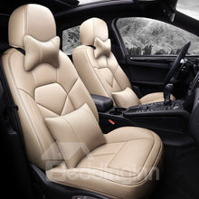 Load image into Gallery viewer, Top Leather Sports Style All Seasons Custom Fit Car Seat Covers