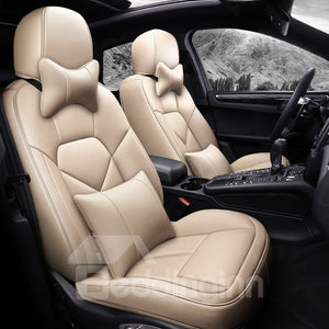 Top Leather Sports Style All Seasons Custom Fit Car Seat Covers