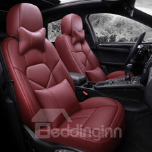 Load image into Gallery viewer, Top Leather Sports Style All Seasons Custom Fit Car Seat Covers