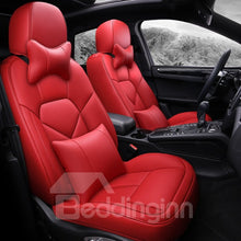 Load image into Gallery viewer, Top Leather Sports Style All Seasons Custom Fit Car Seat Covers