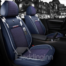 Load image into Gallery viewer, Sport Style Color Block Ice Silk Truck Seat Cover