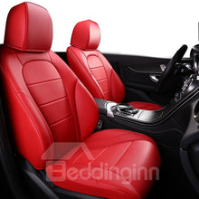 Load image into Gallery viewer, PU Material Business Style Stripe Patterns Custom Fit Seat Covers