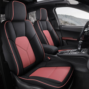 5 Seats Full Coverage Custom Fit Seat Covers Wear Resistant Leather Fabric Strong Elasticity And Non Deformation Airbag Compatible If You Can¡¯t Find Your Own Car Model Please Note Your Car Model When Placing An Order