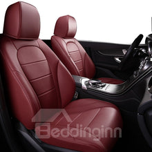 Load image into Gallery viewer, PU Material Business Style Stripe Patterns Custom Fit Seat Covers