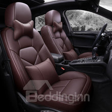 Load image into Gallery viewer, Top Leather Sports Style All Seasons Custom Fit Car Seat Covers