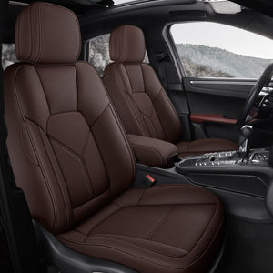 5 Seats Full Coverage Custom Fit Seat Covers Wear Resistant Leather Fabric Strong Elasticity And Non Deformation Airbag Compatible If You Can¡¯t Find Your Own Car Model Please Note Your Car Model When Placing An Order