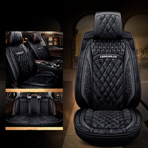 Simple Style Short Velvet Color Block Design Wearproof£¦Breathable Custom Fit Seat Cover